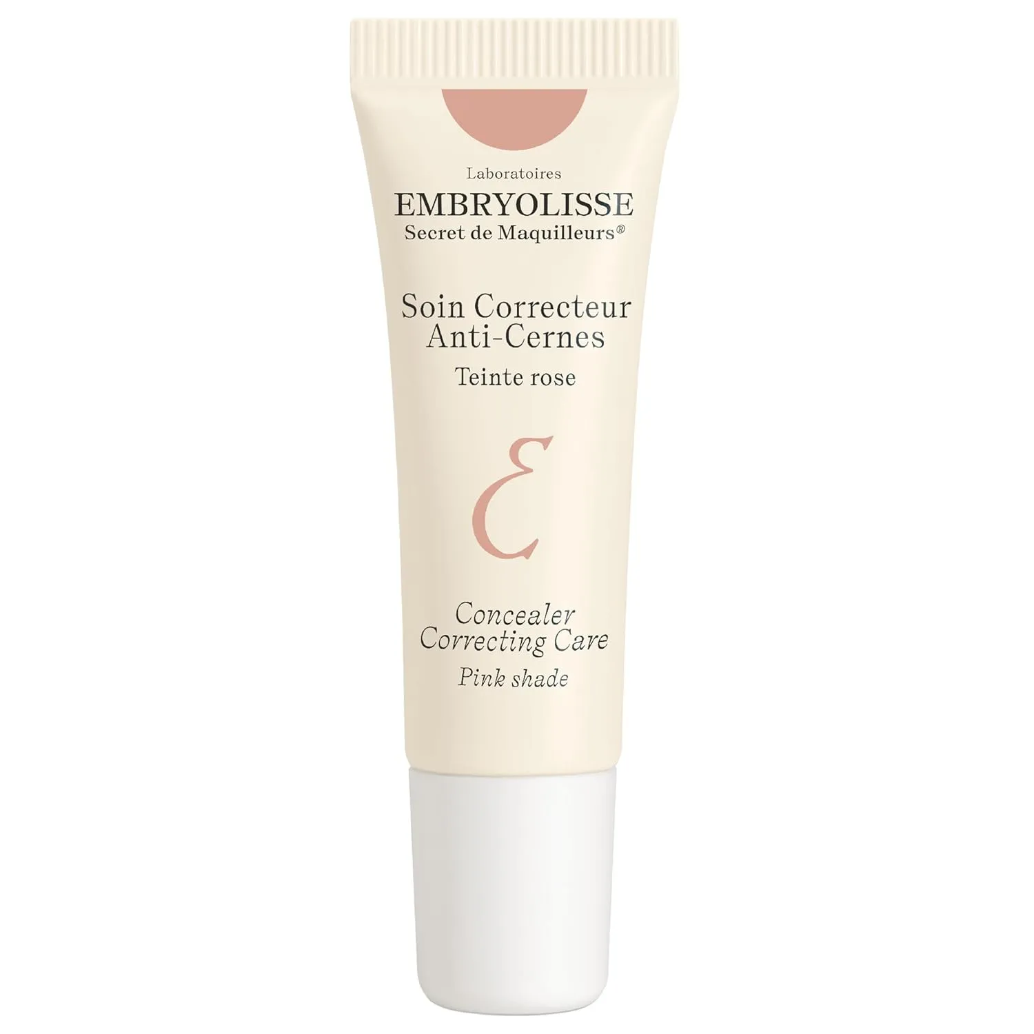 Embryolisse Concealer Correcting Skincare, Covers Dark Circles & Puffiness, Hydrating Under Eye Makeup with Age-Defying Vitamin B3 & E, 0.27 fl oz