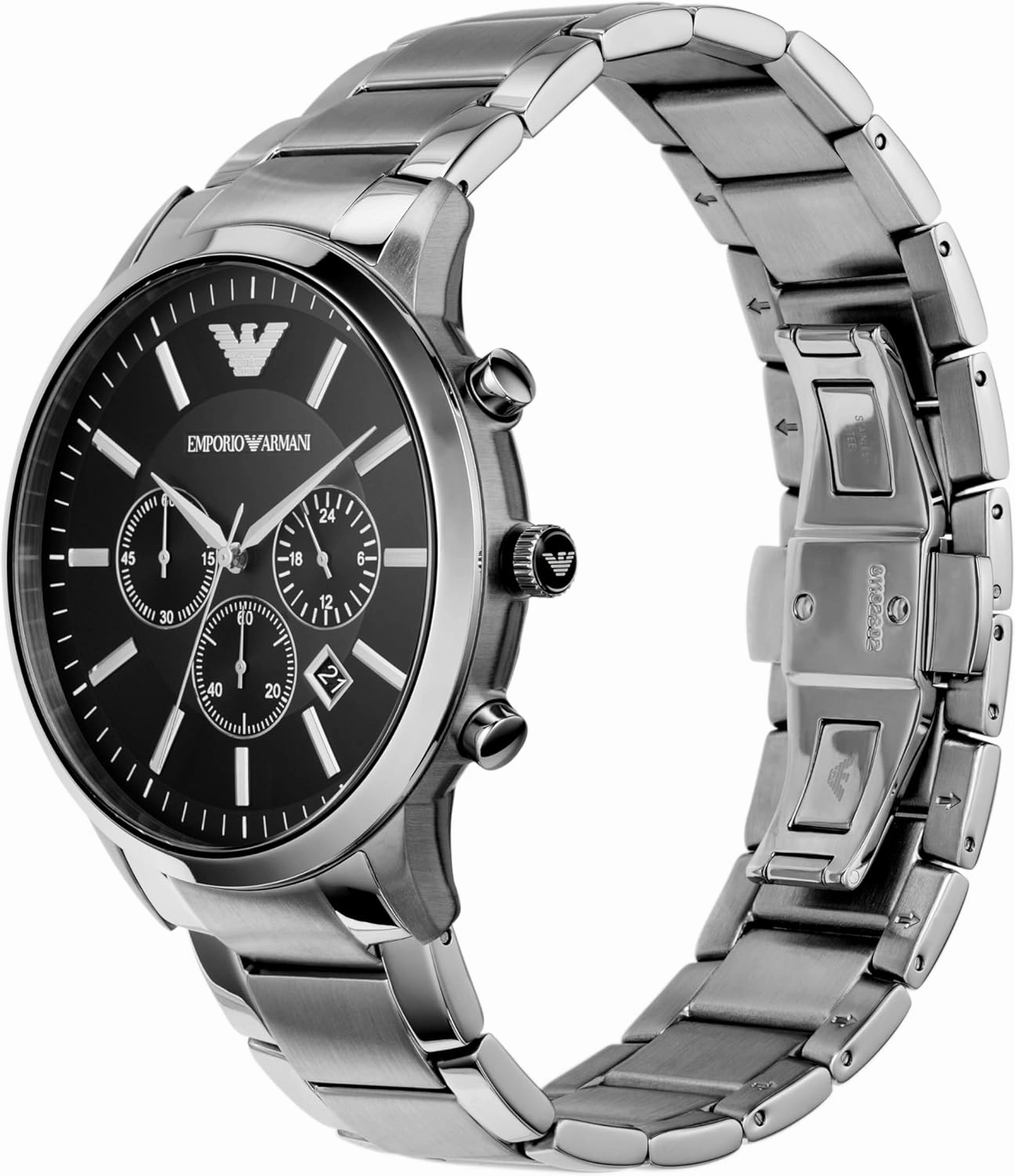 Emporio Armani Men's Chronograph or Automatic Watch; Watch for Men with Stainless Steel or Leather Band