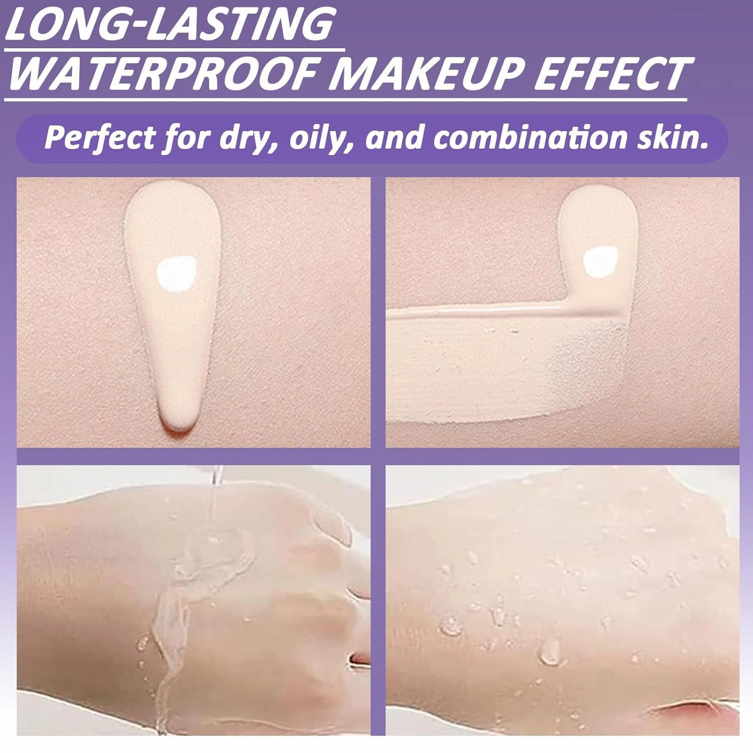 Evanesce Soft Matte Cream Concealer, Evanesce Soft Matte Cream Foundation, Waterproof Foundation, Full Coverage, Hydrating Long-Lasting Concealer (Ivory Natural, One Size)