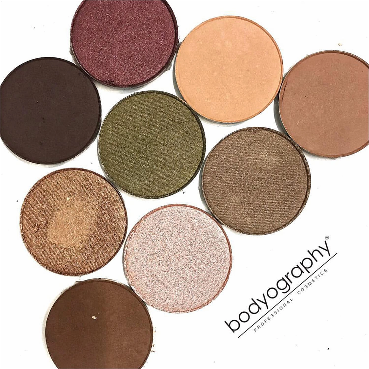 Expression Eyeshadow Matte - Truffle Dark Brown by Bodyography for Women - 0.10 oz Eye Shadow