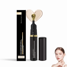 Eye Corrector Spf 41, Under Eye Color Corrector for Dark Circles, Anti-Aging Tinted Eye Cream, Undereye Sunscreen & Concealer, Hydrating Eye Serum with Peach Undertone-Natural Finish (01#)