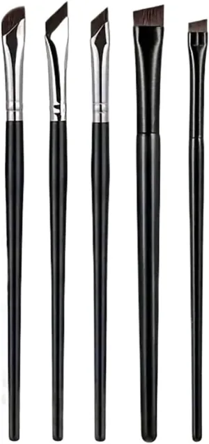 Eyeliner Brush Set, with Tilted fine Blade, Suitable for Precise Application - Suitable for All Skin Types.