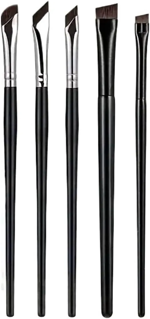 Eyeliner Brush Set, with Tilted fine Blade, Suitable for Precise Application - Suitable for All Skin Types.