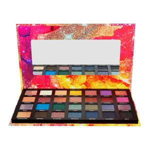 Eyeshadow Palette - Richly Pigmented Glitter Eyeshadow - Crease-Proof and Velvety Smooth - Long-lasting Wear - Pixie Love - 0.9 oz