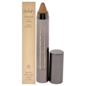 Farewell Cream Concealer, Honey, Full Coverage, Hyaluronic Filling, Moisturizing, Creamy, Smoother, Softer, Color Correcting, Face Makeup, Cruelty Free, 0.13 Oz