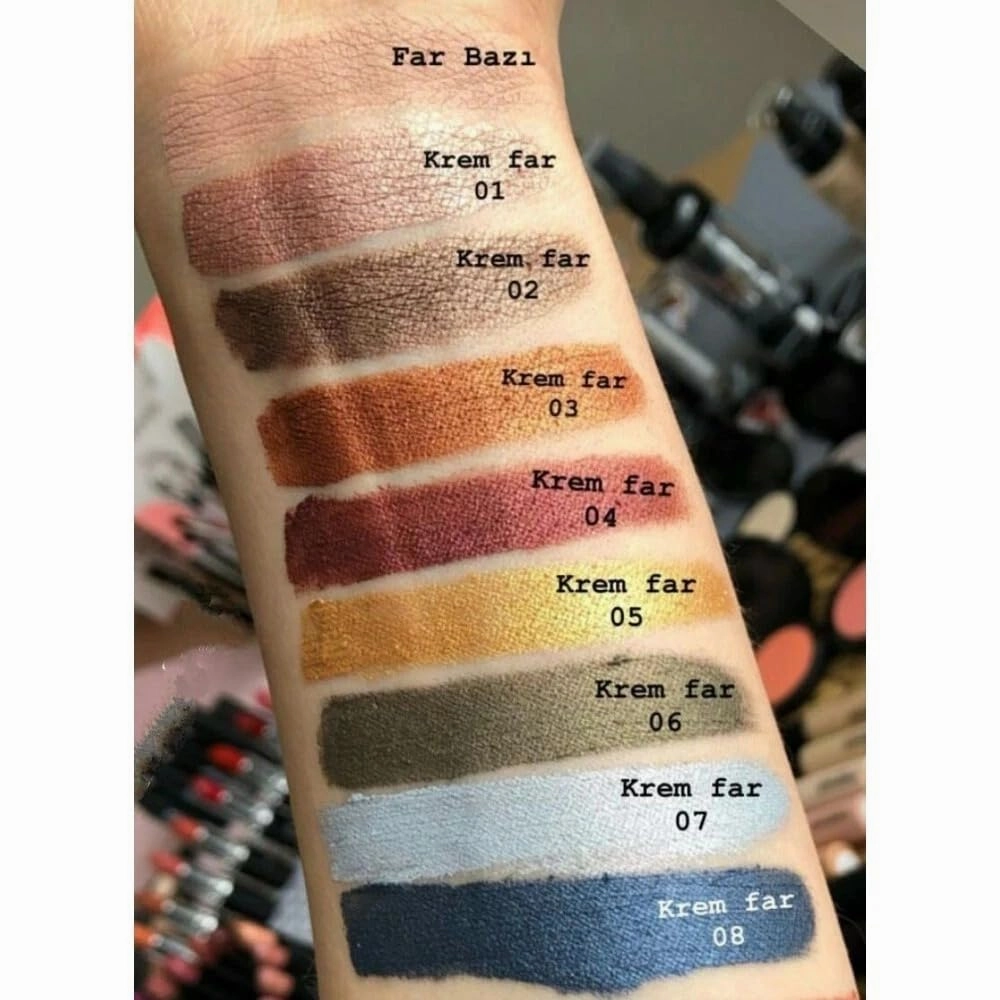 FARMASi Long-Last Creamy Eyeshadow Stick 02 Brown sugar – Waterproof Longwear Eye Color with Smooth Blendable Texture – Smudge-Resistant Cream Eyeshadow Crayon Natural Eye Looks, 1.4g/0.05oz