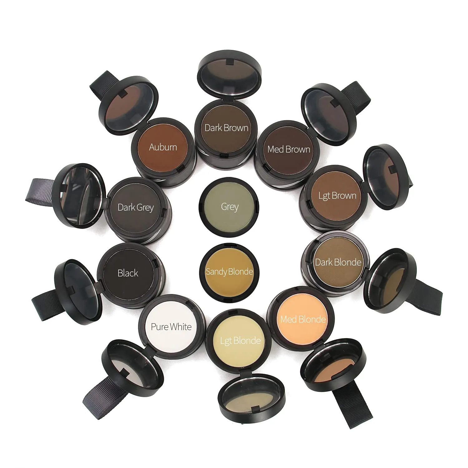 Finally Hair Waterproof Dab-on Hair Loss Concealer, Hairline Creator, Eye Brow Enhancer, and Beard Filler. - WATCH THE VIDEO - For thicker hair use it first then apply our hair fibers. (Dark Grey)