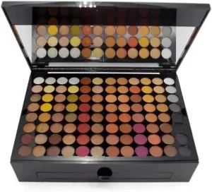 FMURY Color Piano Box Eye Shadow Color Palette Brush Waterproof Eyebrow Concealer Beauty Cosmetics Set