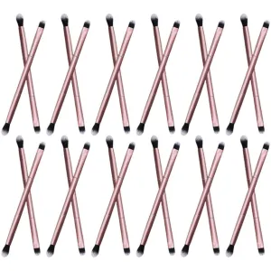 FRCOLOR 24Pcs Double Ended Eyeshadow Brush Set - Professional Makeup Brushes for Blending, Application & Detailing, Ideal for All Skin Types, Versatile for Eye Makeup
