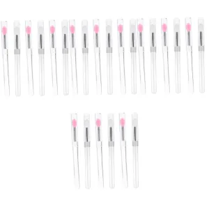 FRCOLOR 24pcs Silicone Lip Brushes Lipstick Applicators Smooth Precision for Effortless Makeup Application for Daily Use and Expert Lip Lines