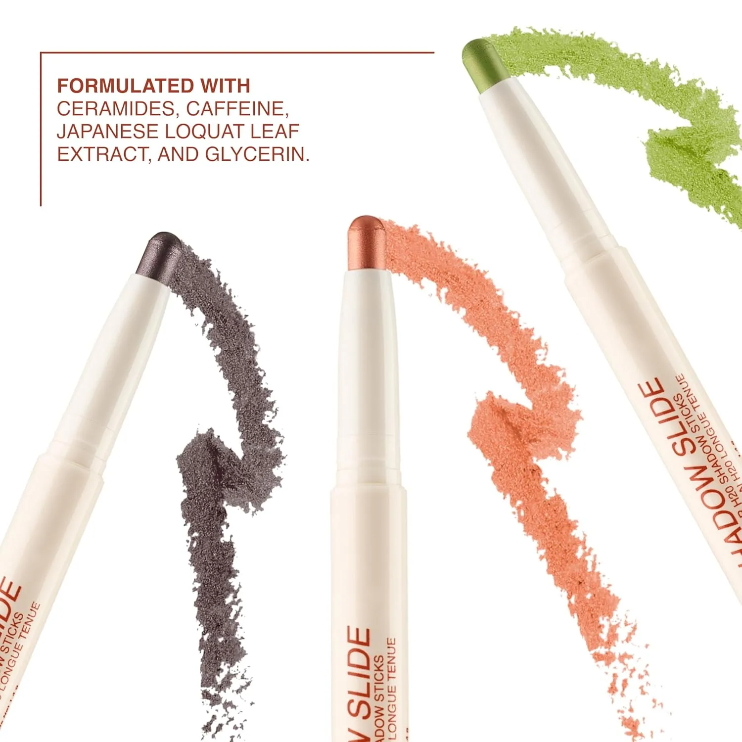 Freck Beauty SHADOW SLIDE Long Wear H2O Shadow Stick – Creamy, Waterproof Eyeshadow Crayon, Highly Pigmented, Smudge-Resistant, Easy Glide for All-Day Wear | LID DRIP (Warm Champagne)