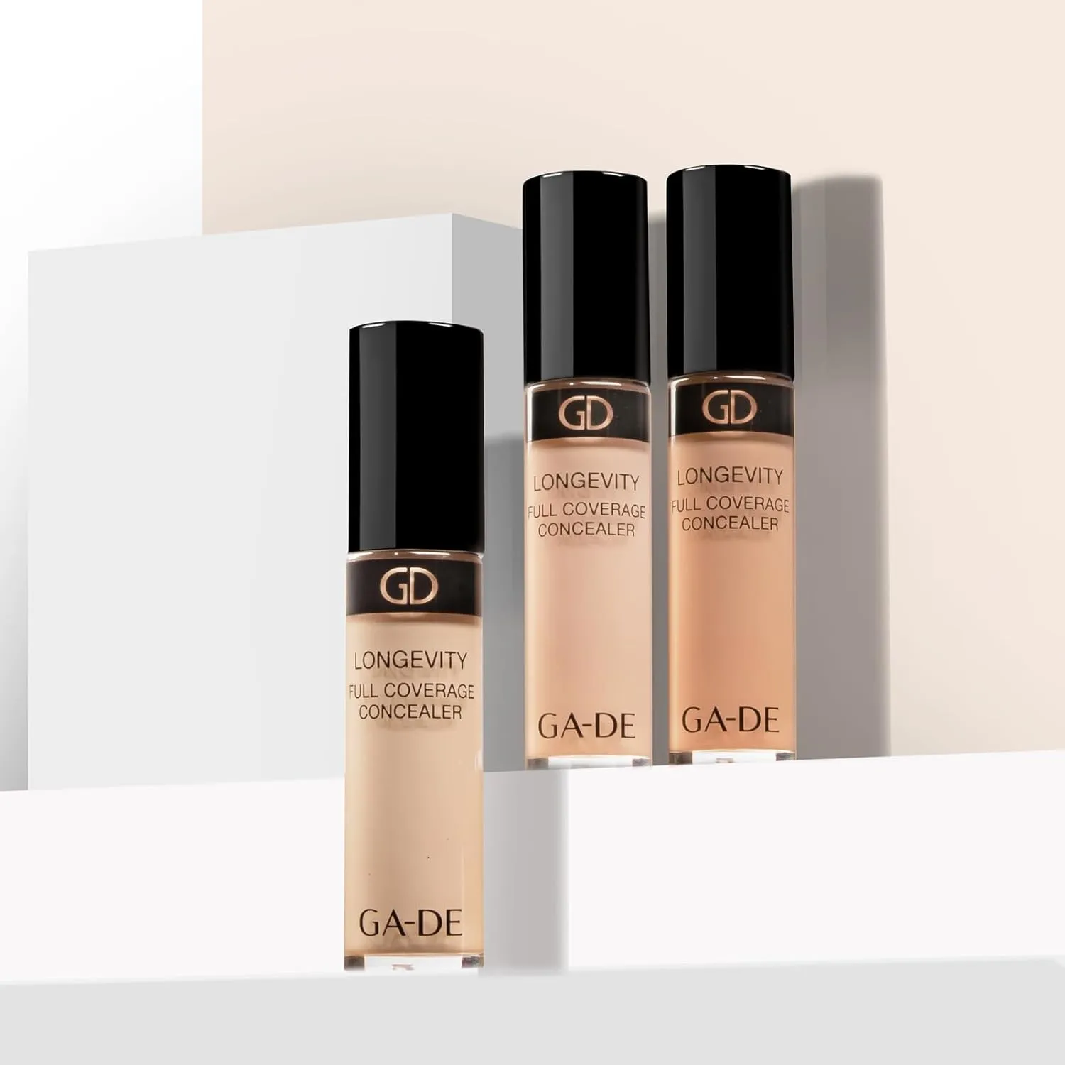 GA-DE Longevity Full Coverage Concealer, 27 - for Dark Circles - Creamy Texture for Natural Finish - Paraben, Talc, and Fragrance Free - 0.24 oz