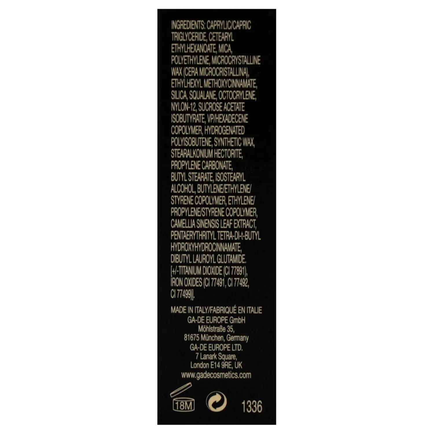 GA-DE On Point Perfecting Concealer Stick, 50 - Concealer for Dark Circles, Evens Skin Tone, Moisture Retention - Ideal for All Skin Types - 0.15 oz