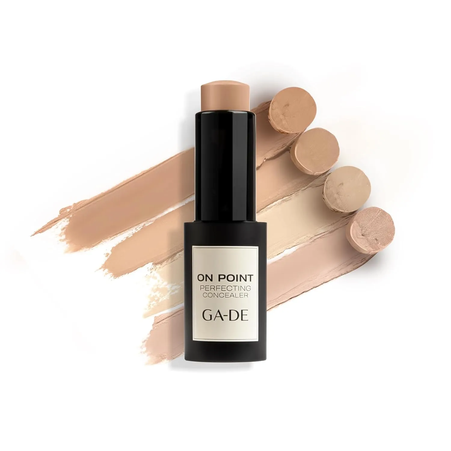 GA-DE On Point Perfecting Concealer Stick, 51 - Concealer for Dark Circles, Evens Skin Tone, Moisture Retention - Ideal for All Skin Types - 0.15 oz