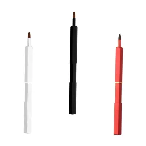 GALPADA 3pcs Creative Makeup Lipstick Applicators Portable Lip Brush for Women Includes Precision Application for Smooth Lip Lines for Travel and Cosmetic Bag Storage