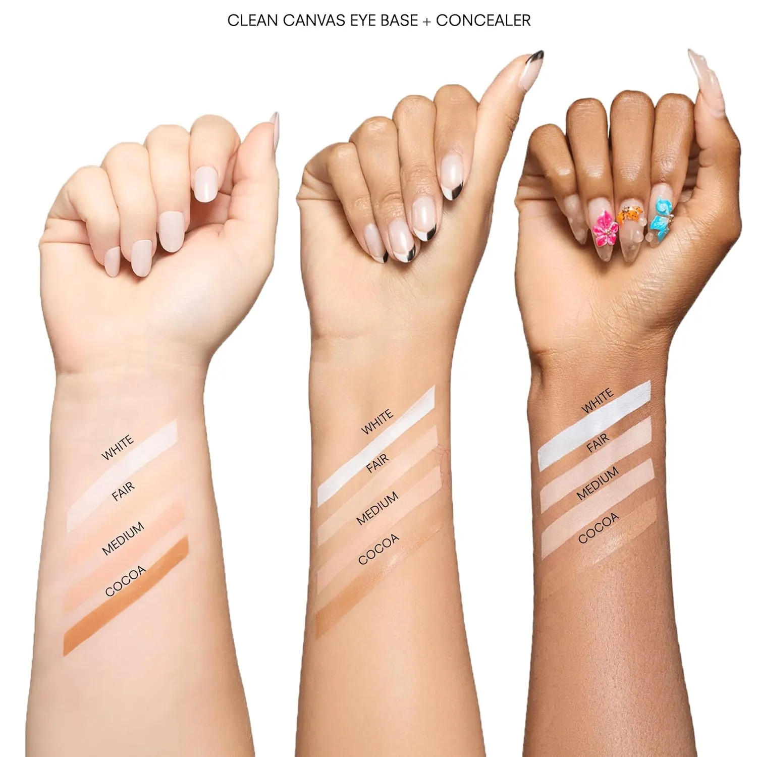 Gerard Cosmetics Clean Canvas Medium Eye Concealer and Base Smudge Proof, Makeup Primer and Eyeshadow Base, Made in the USA, Vegan Formula, Cruelty Free