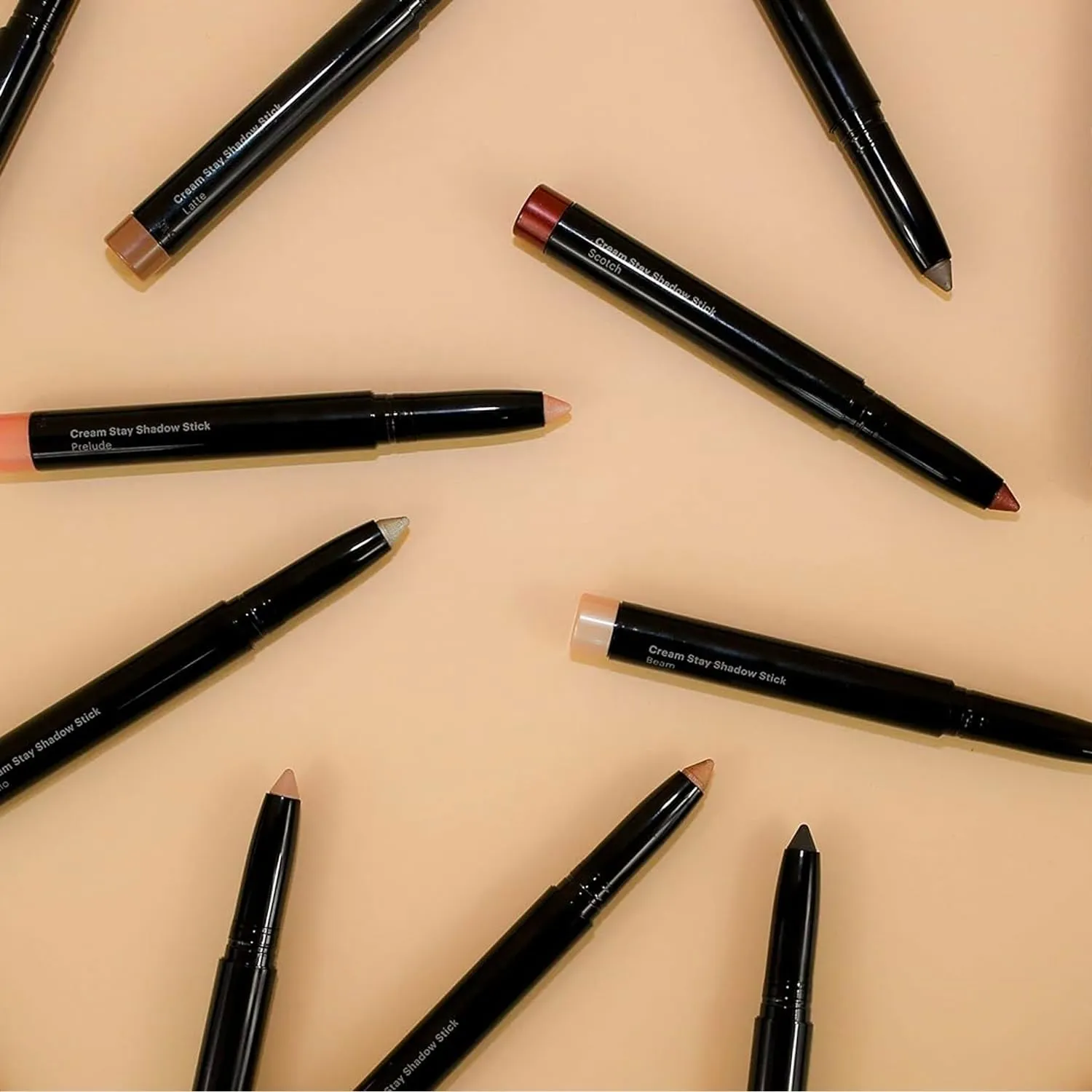 Glo Skin Beauty Cream Stay Shadow Stick (Halo) - Multi-Purpose Eyeshadow Mineral Makeup Can Also Be Used as Liner on Lips or Cheeks, 12-Hours of Wear