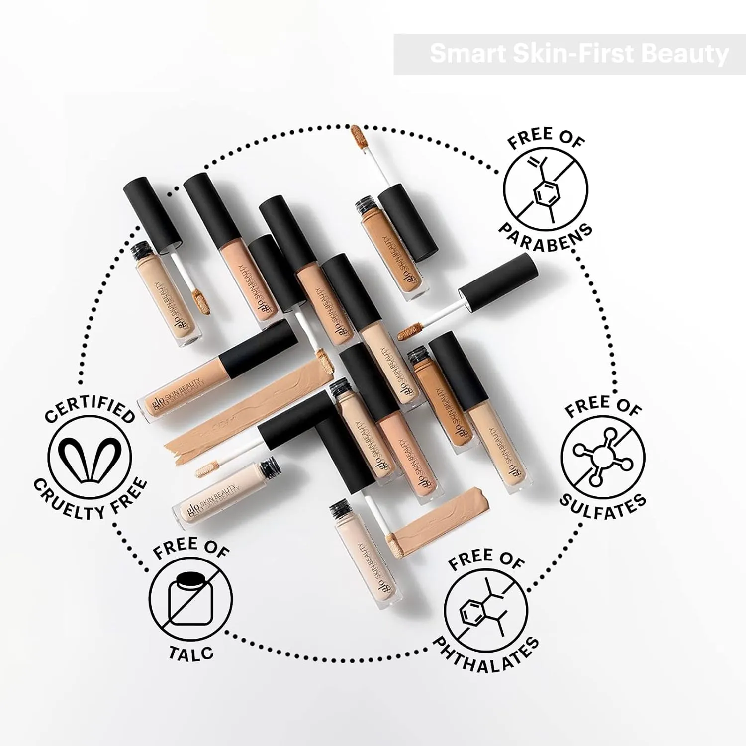 Glo Skin Beauty Luminous Brightening Concealer Makeup - Conceals Dark Spots & Fine Lines, Brightens for a Highlighted Effect (Butter)
