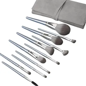 HBJWOV Makeup brush set, soft bristle brush, 14 pieces, eye shadow, powder blusher powder, makeup tool