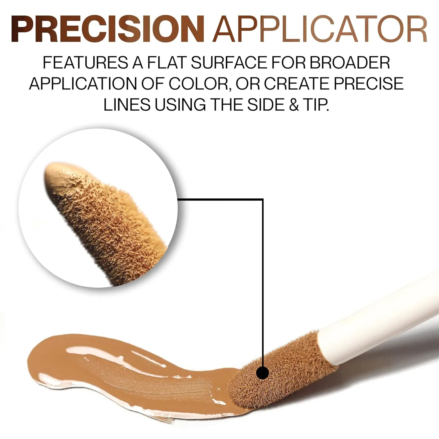 HIDE Liquid Concealer, Medium to Full Coverage Concealer for Blemishes, Under Eye Dark Circles & Scars, Oil Free Concealer, Porcelain (See Shade Finder), 0.5 fl oz