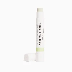 Hide the Red Green Cream Color Correcting Concealer | Neutralize Redness from Acne Rosacea 2g | Vegan, Organic, Cruelty Free, Made in USA