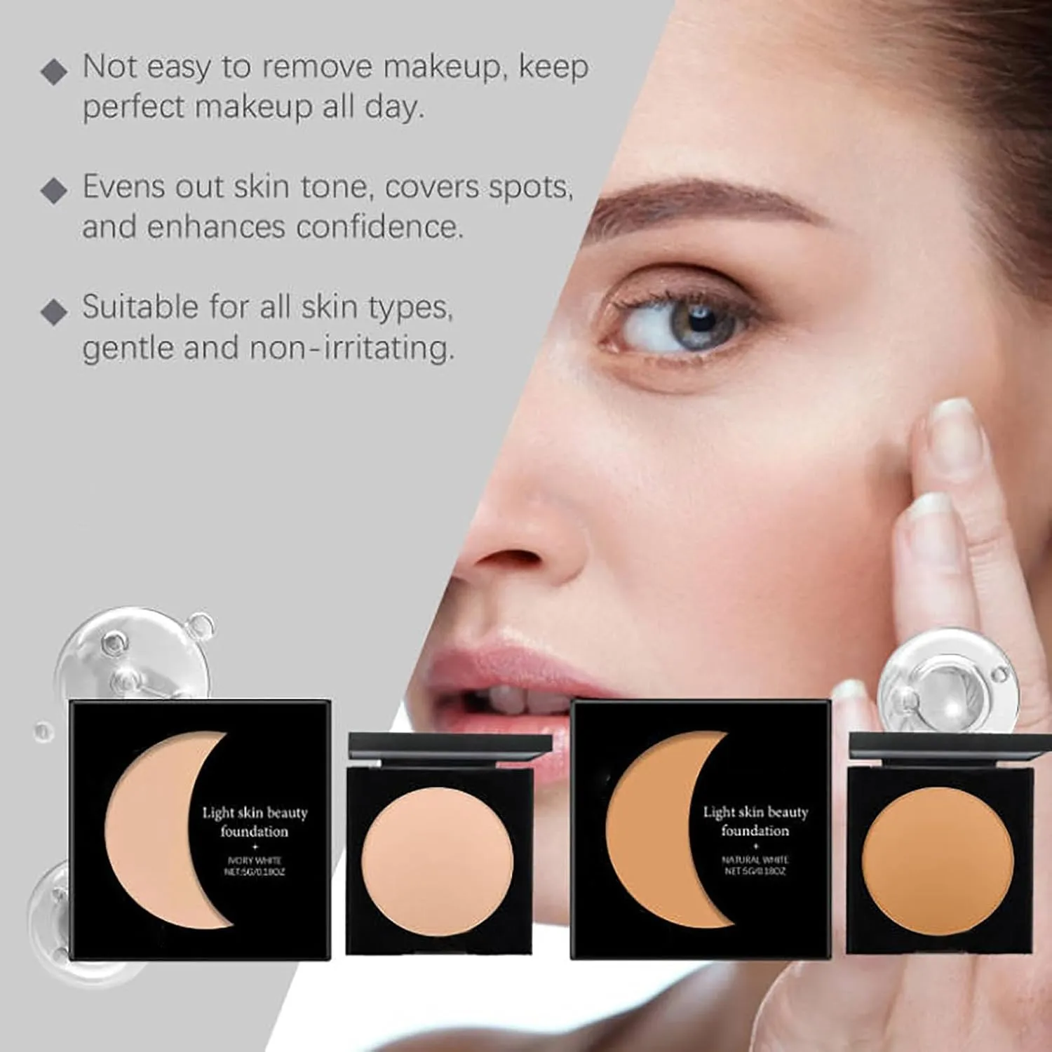 Inauguratei Under Eye Brightener, Inauguratei Eye Brightener, Conceal & Brighten Dark Circles, Neutrain Eye Brightener, Neutraln Under Eye Brightener (Lvory)