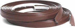 InstaTrim The Original Flexible Trim - 2-Pack of 10ft Dark Brown 1/2" Wide Caulk Tape - Adhesive Trim with Many Uses Including Caulking for Bathtubs, Sinks, Counters, Tile, Floors - Made in USA