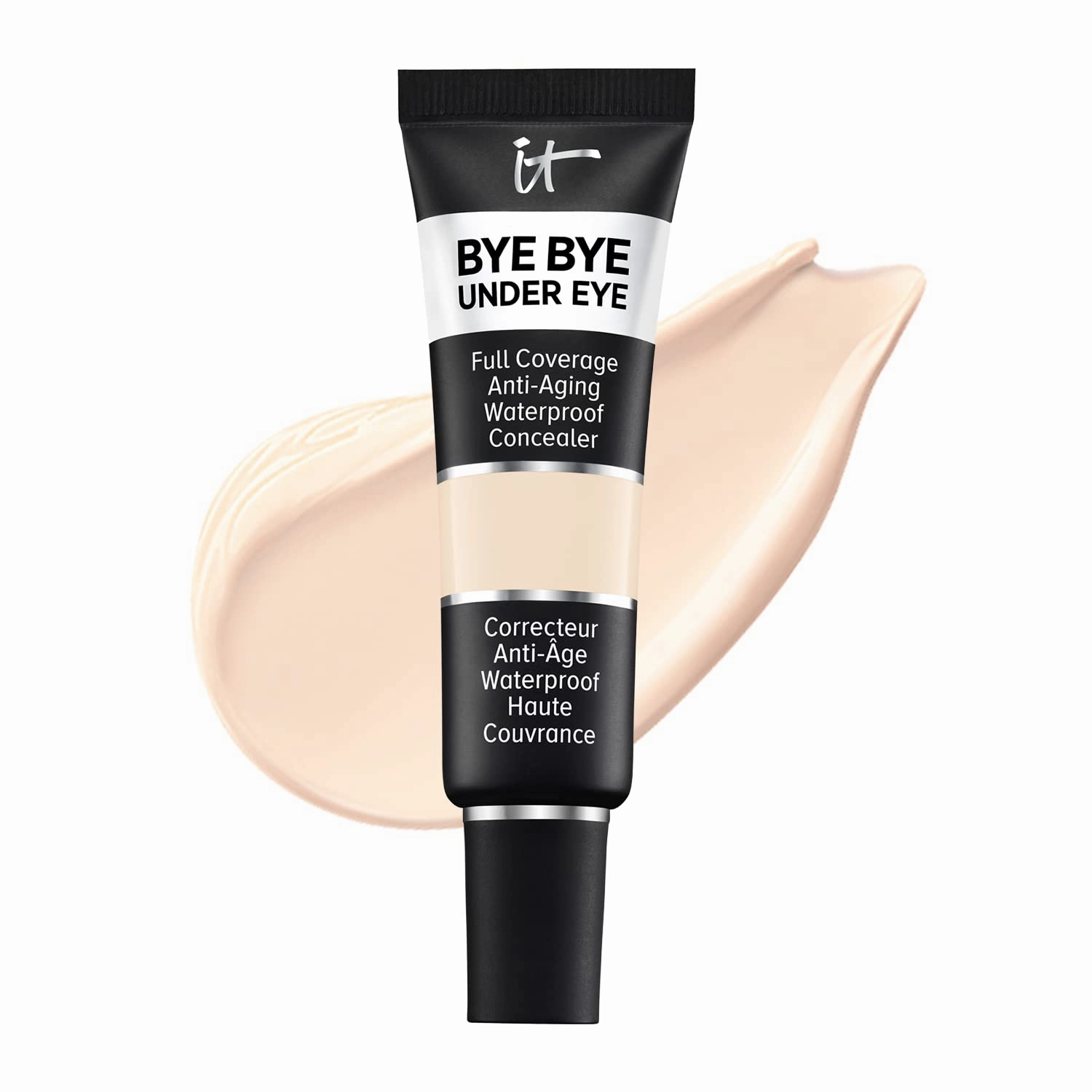 IT Cosmetics Bye Bye Under Eye Full Coverage Concealer - for Dark Circles, Fine Lines, Redness ⁘ Discoloration - Waterproof -.