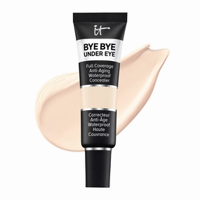 IT Cosmetics Bye Bye Under Eye Full Coverage Concealer - for Dark Circles, Fine Lines, Redness ⁘ Discoloration - Waterproof -.