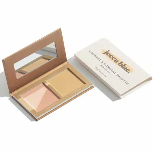 Jecca Blac Correct and Conceal Medium Coverage Palette, Lightweight Long Lasting Formula, Medium To Full Coverage, Gender Neutral & LGBTIQA  Inclusive Make Up, 2.0, 0.42 oz