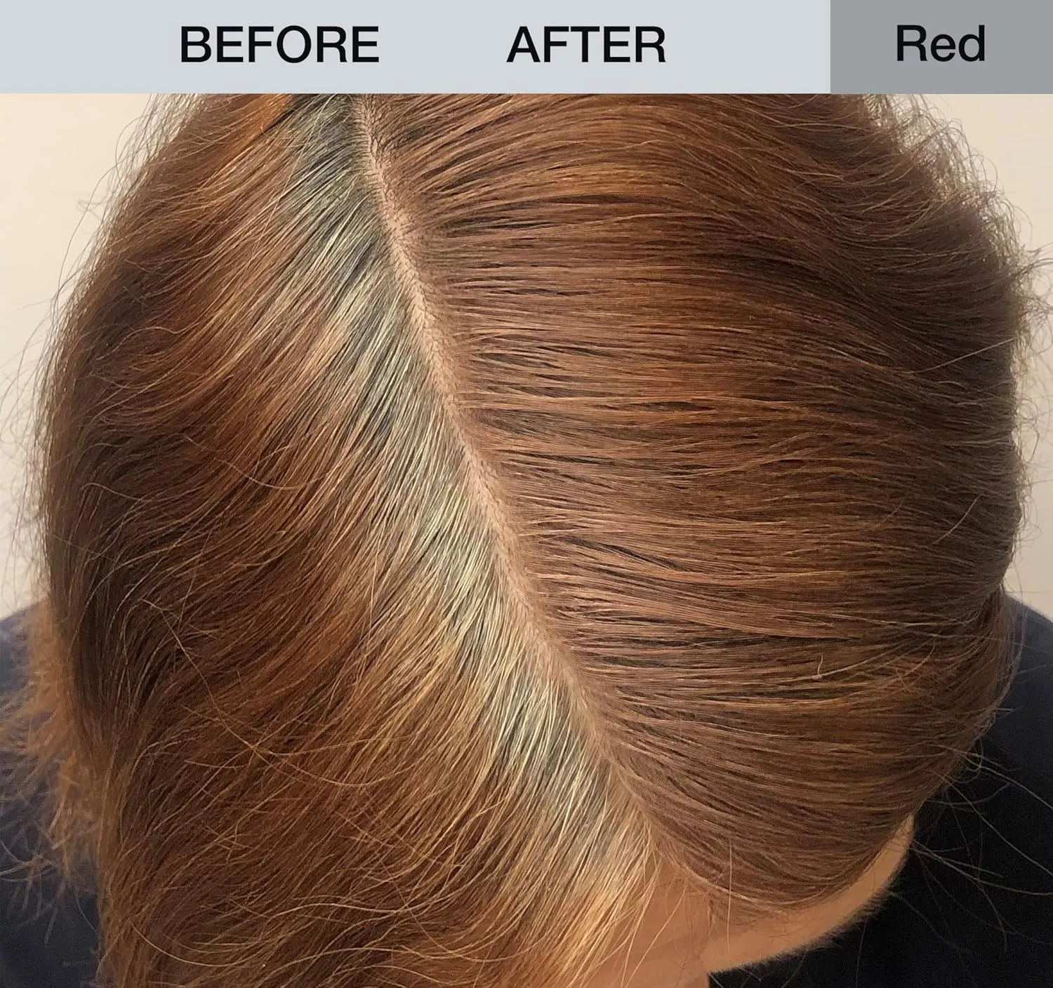 Joan Rivers Great Hair Day Root Touch Up Stick - Root Cover Up, Gray Hair Coverage, and Scalp Concealer for Thinning Hair (Red)