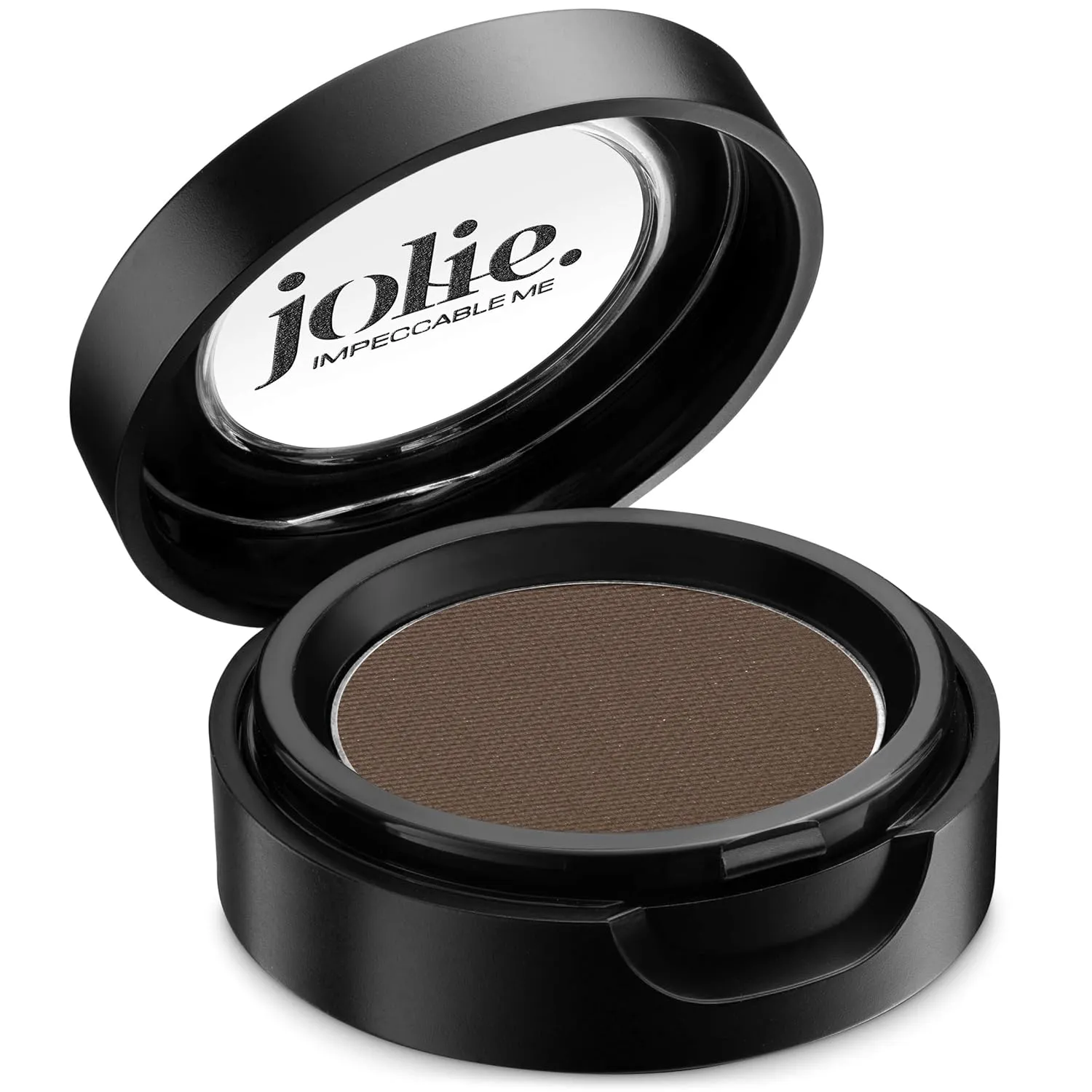 Jolie Cosmetics Powder Pressed Matte Eyeshadows - Cruelty Free, Vegan, Single Pan Eyeshadow 1.48g Warm Neutrals (Chocolate Brown)