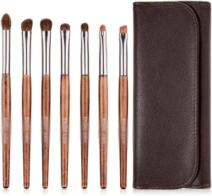 JSEIAJB Eye Shadow Brush Set Soft Hair Eye Eyebrow Brush Portable 7 pcs Brushes Eyeliner Brush Halo dye Brush