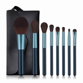 JSEIAJB 8 pieces of makeup brush set, full set of powder eye shadow beauty tools