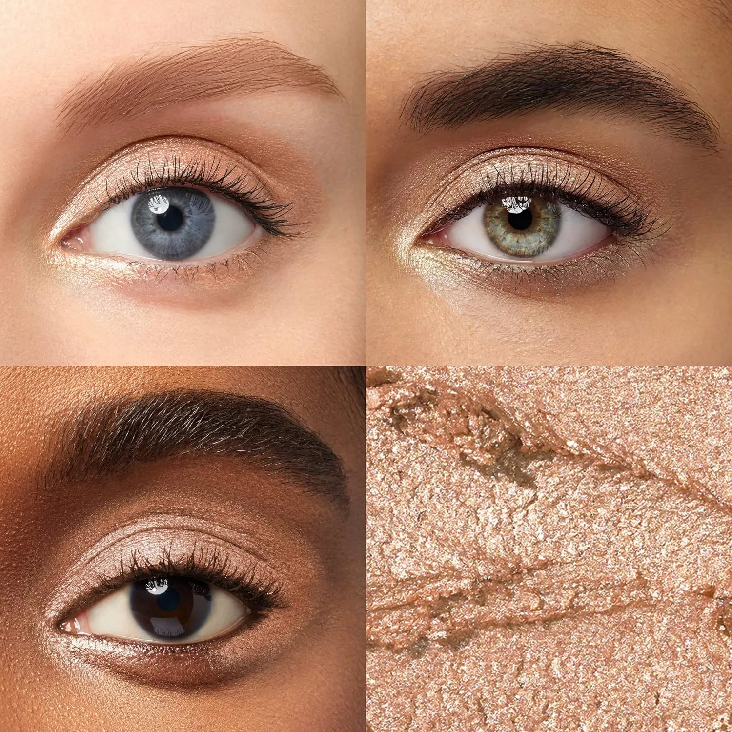 Julep Eyeshadow 101 Cream-to-Powder Waterproof Shadow Stick – Sand Shimmer – Long-Lasting, Crease-Proof, Champagne Toned Shimmer Cream Eyeshadow with Built-in Smudger
