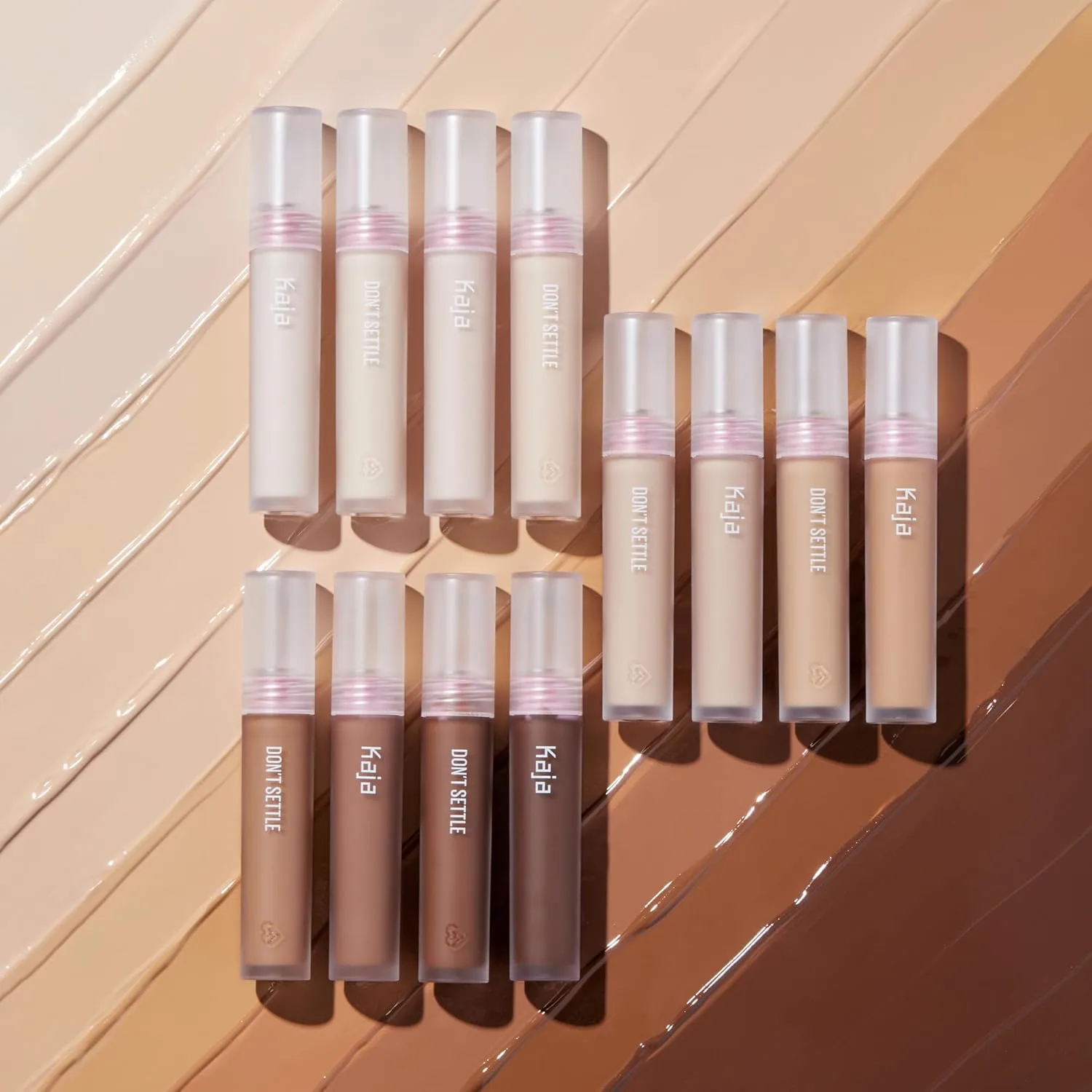 KAJA Liquid Concealer - Don't Settle 02 Banana Milk | with Aqua Ceramide, Hydrating, Buildable, Lightweight, Seamless Coverage, Dark Circles Cover Up, Under Eye, Dark Spot Corrector Makeup, 0.21 Oz