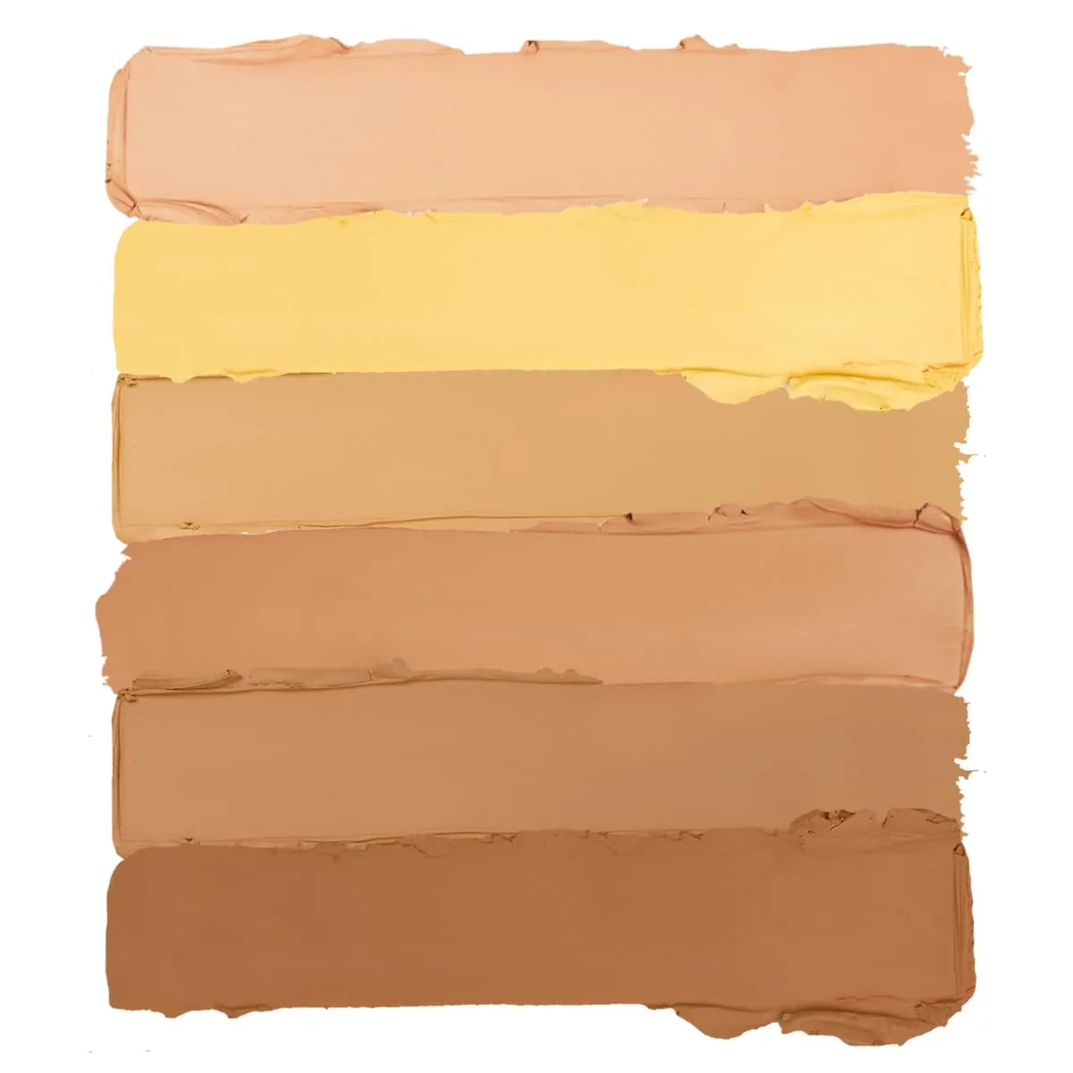KimChi Chic Undercover Hoe Corrector Palette - Full Coverage Concealer, Creamy, Long Wearing, Hides Dark Circles & Blemishes Cruelty Free, Medium 0.25 oz