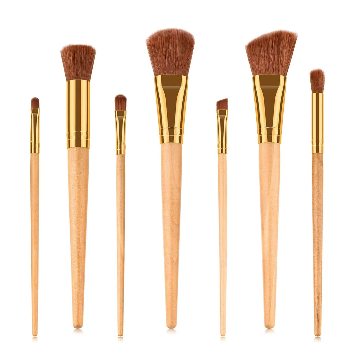 Kits Sets 10Pcs Cosmetic Mini Brush Brush Eyeshadow Tools Eyebrow Makeup Brush Anime Pencil Case