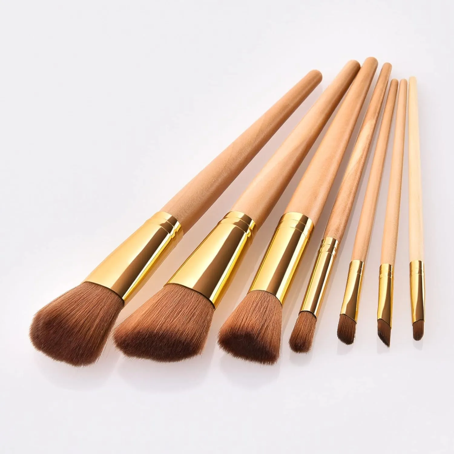 Kits Sets 10Pcs Cosmetic Mini Brush Brush Eyeshadow Tools Eyebrow Makeup Brush Anime Pencil Case
