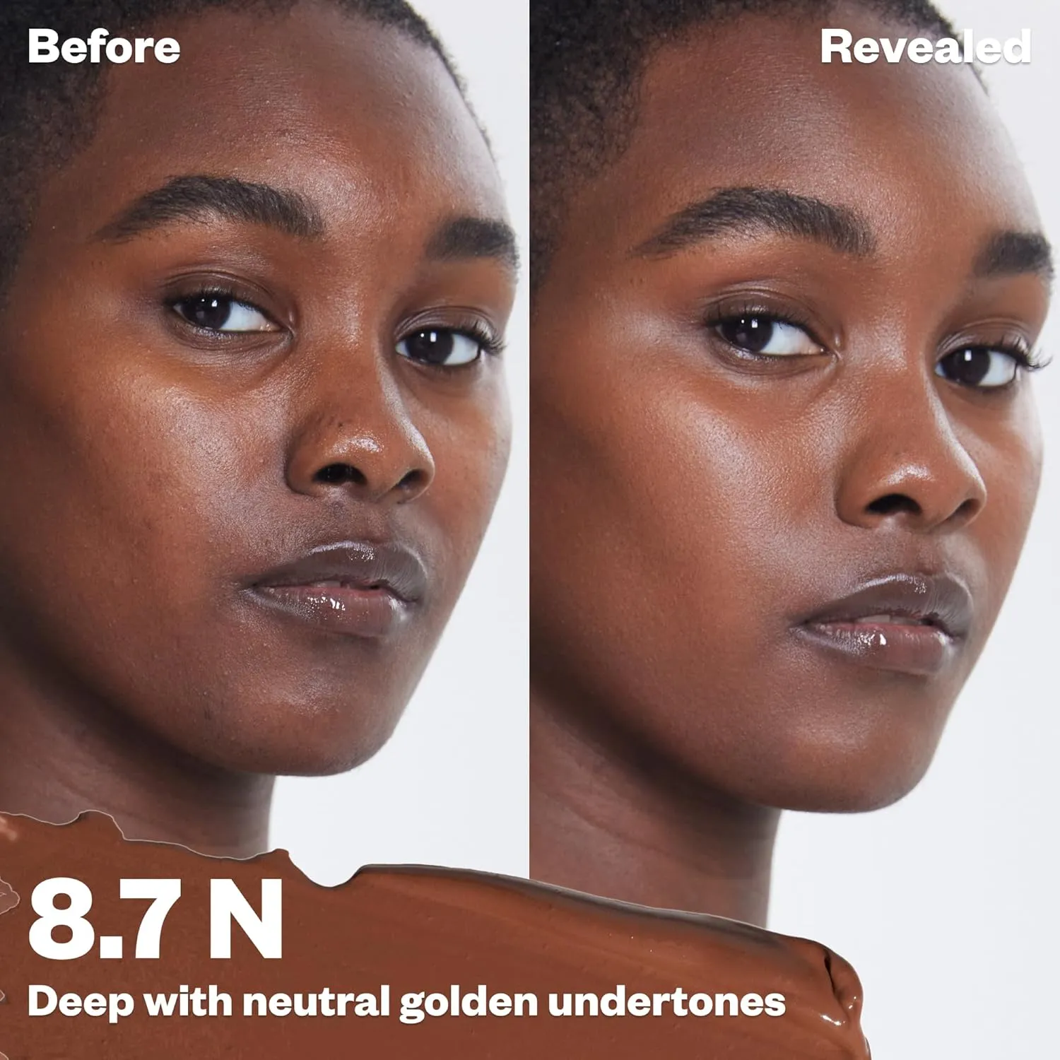 Kosas Mini Revealer Concealer - Medium Coverage Makeup, Conceals Dark Circles Under the Eyes, Dark Spots and Blemishes (Tone 8.7)