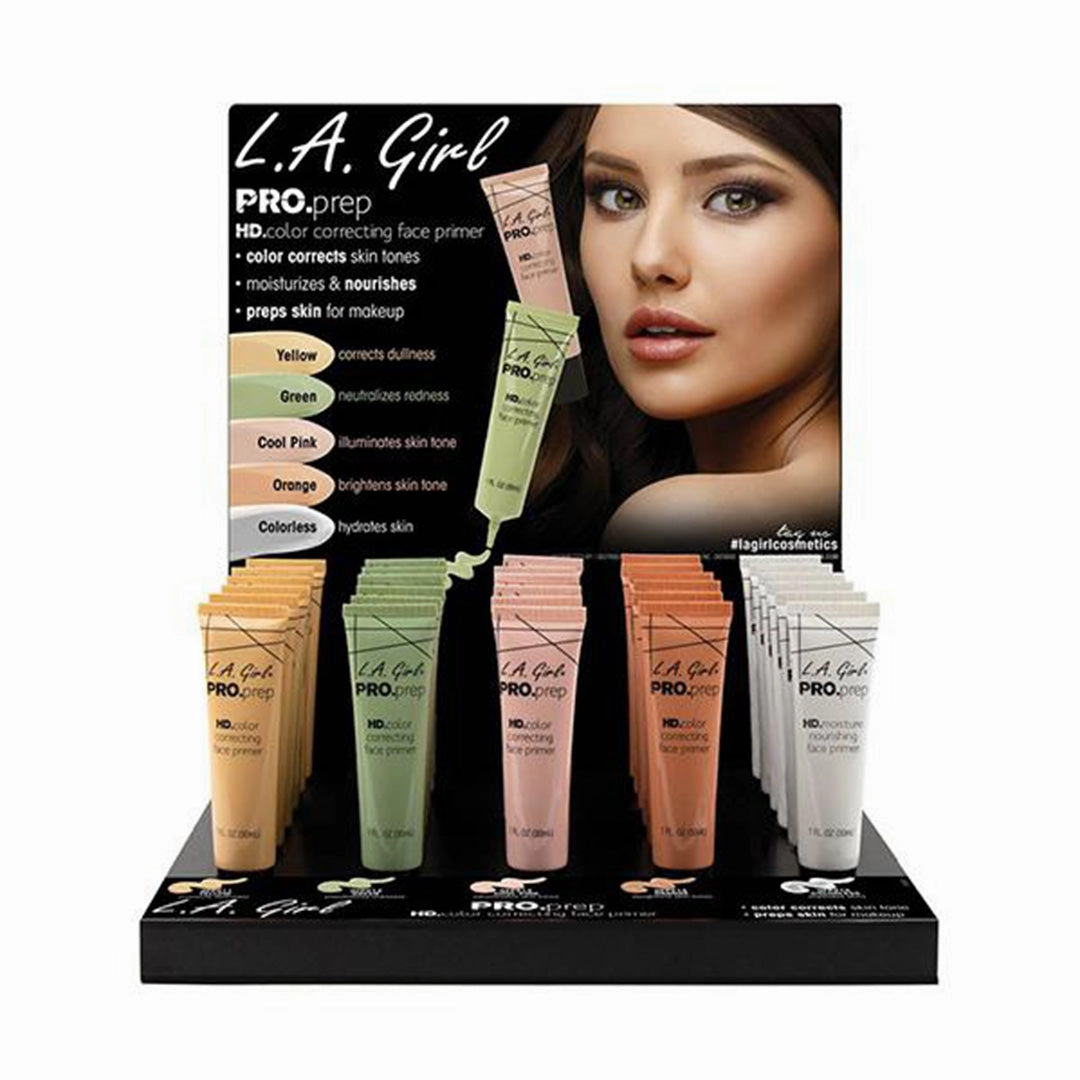 L.A. Girl Pro Prep Color Correcting Primer - Wholesale Display 30 Units (GPD282)