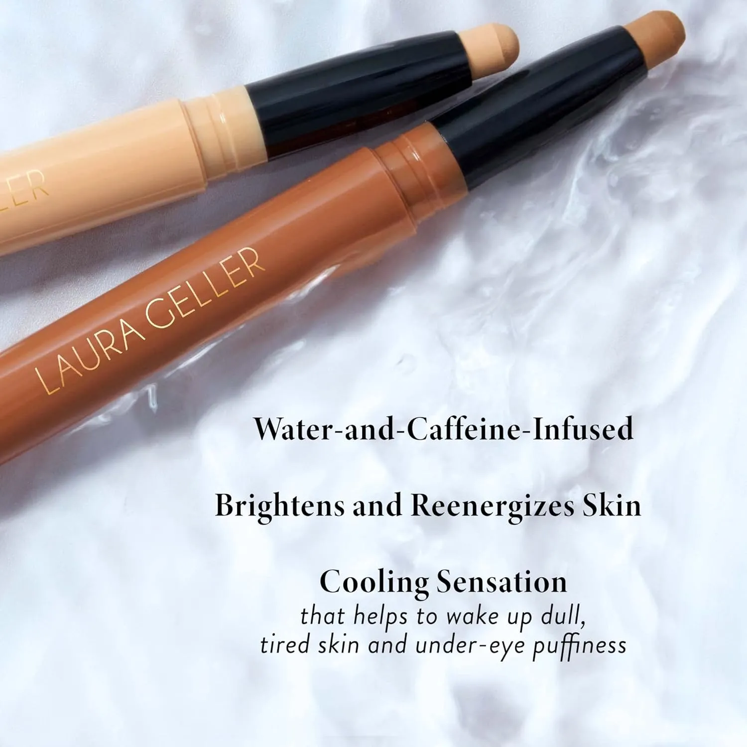 LAURA GELLER NEW YORK The Cold Concealer Cooling Coverage Stick, Deep 430