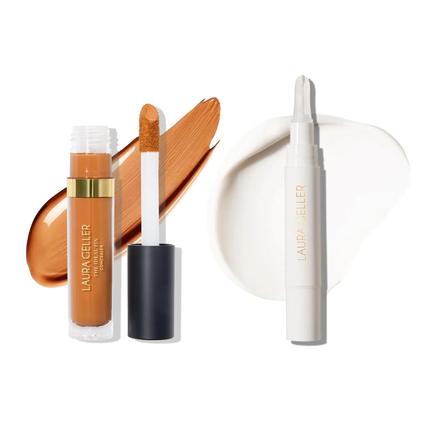 LAURA GELLER Under Eye Duo: Ideal Fix Concealer, Tan   Spackle Under Eye Primer