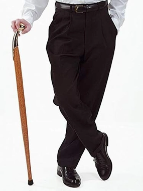 Lehman's Walking Cane - Oak Walking Stick with Brass Horse Hame