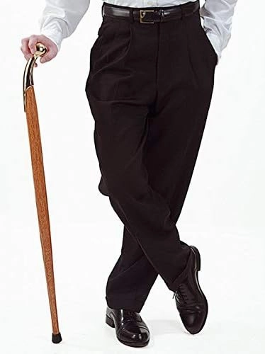 Lehman's Walking Cane - Oak Walking Stick with Brass Horse Hame