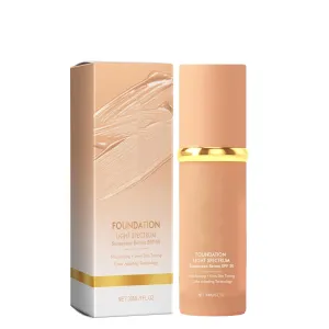 Lereliable 4 in 1 Color Changing Foundation, 4 in 1 Foundation, Hydrating Medium Full Coverage Concealer, Long-Lasting Moisturizing, Waterproof (1PC)