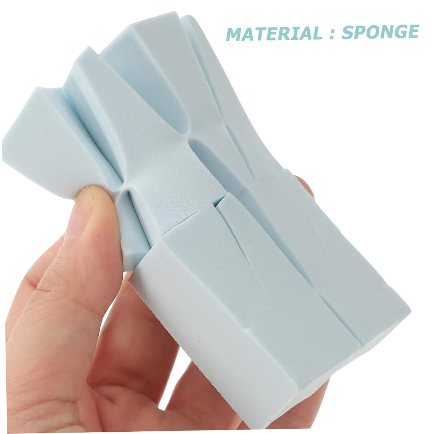 LIFKOME 24pcs Gradient Nail Art Sponges Portable Makeup Applicators for Fade Manicure Soft Cosmetic Wedges for Stunning Nail Designs Reusable and Versatile Sponges