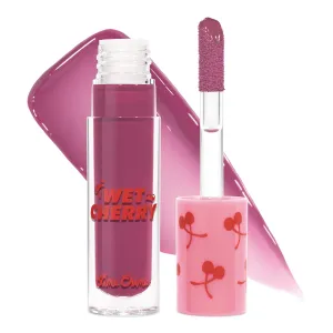 Lime Crime Wet Cherry Lip Gloss, Bitter Cherry (Soft Brown Nude) - Cherry Scented Lightweight, Plumping & Comfortable Ultra Glossy Sheen That Won't Stick - Won't Bleed or Crease - Vegan Makeup