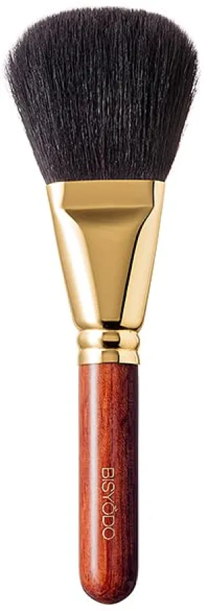 Long Series Finishing Powder Brush - Flat Type, Brown
