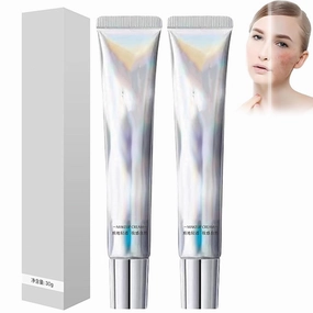 Long-Lasting Hydrating Waterproof Makeup Cream, Isolation Light Sensitive Makeup Cream, Crema de maquillaje hidratante resistente al agua y de larga duración for Women (2 Pcs)